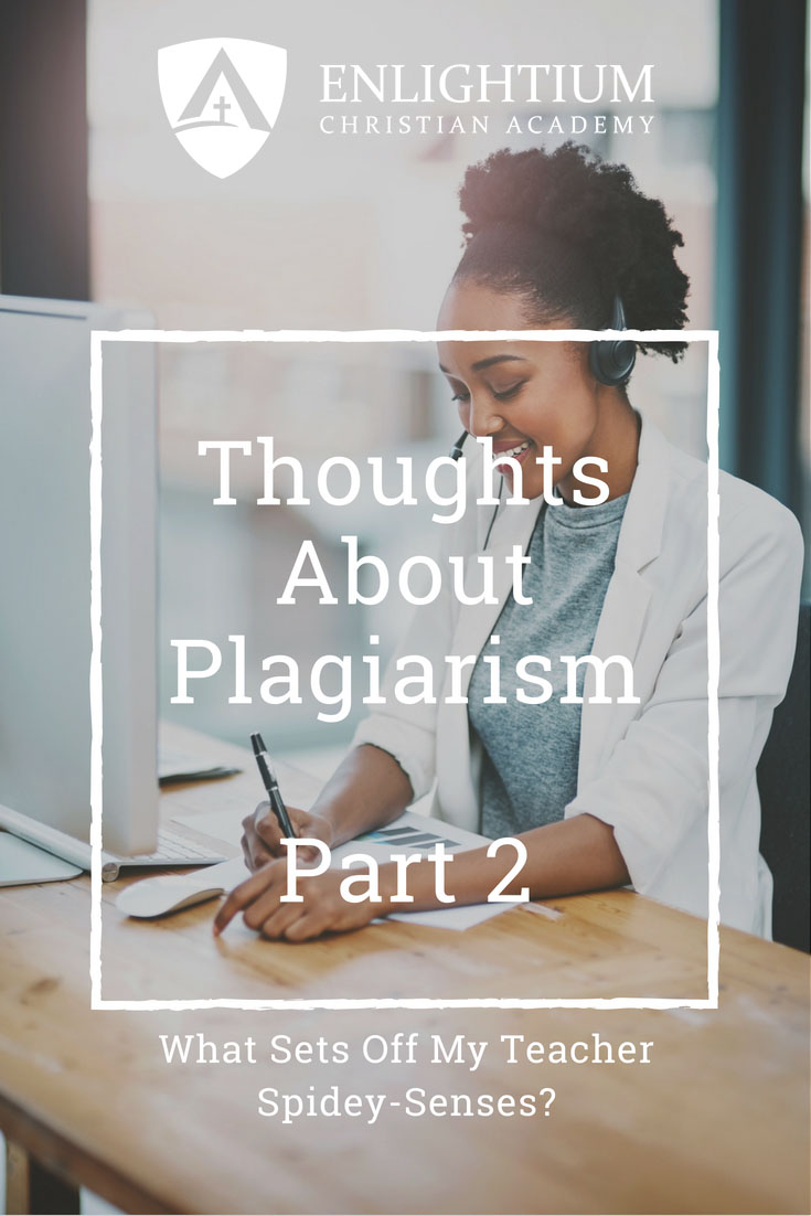 Thoughts about plagiarism part 2 a
