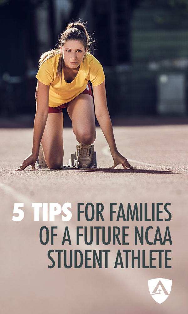 5 Tips for Families of a Future NCAA Student Athlete pinterest