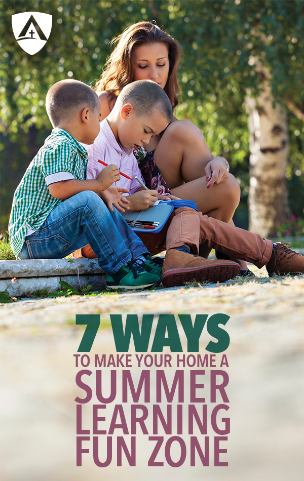 7 ways to make your home a summer learning fun zone pinterest