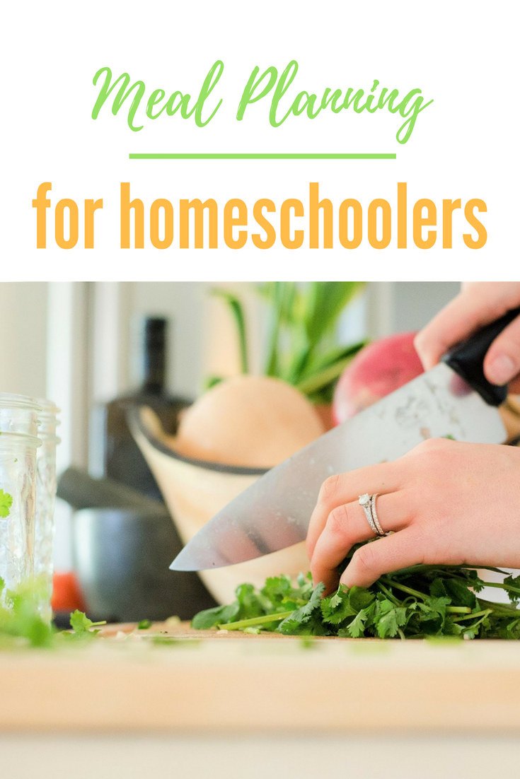 The Value of a Meal Plan for Homeschoolers Pinterest