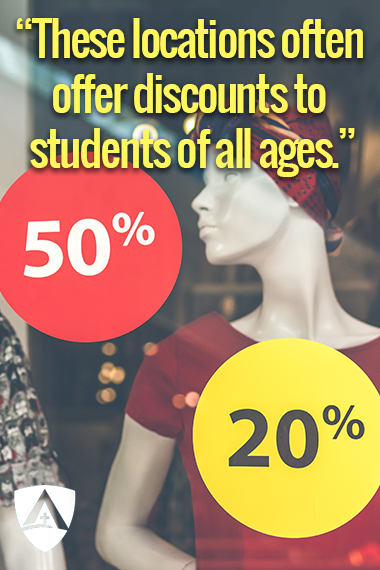student discounts p