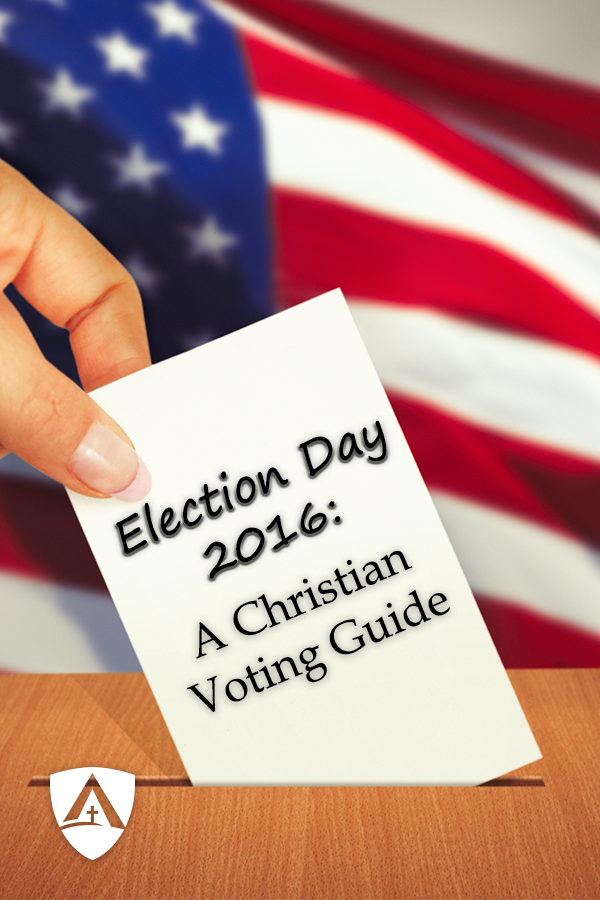 Election Day 2016 A Christian Voting Guide pinterest